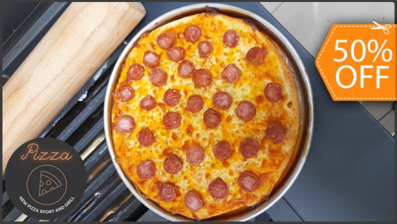 [Imagen:¡Paga $10 y Consume $20 en Todo el Menú de New Pizza Sport and Grill!]