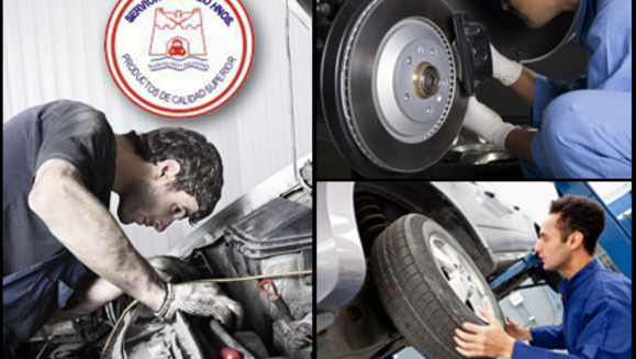 [Imagen:¡Paga $15 en lugar de $35 por alineado + balanceo + rotación de llantas + revisión de frenos + escaneo de códigos de fallas (CheckEngine) + revisión de sistema de escape y enfriamiento de motor + revisión de 5 puntos en Taller Castillo Hermanos!]