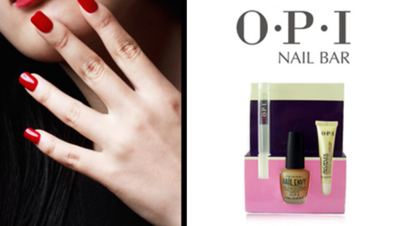 [Imagen:¡Paga $29 en lugar de $59 por un Kit para uñas naturales (Tratamiento endurecedor Nail Envy, lima de cristal, aceite de cutícula AVOPLEX) + 1 Servicio Gel Color (Maquillaje en uñas de manos o pies) en OPI Nail Bar! ¡SÓLO 150 CUPONES DISPONIBLES!]