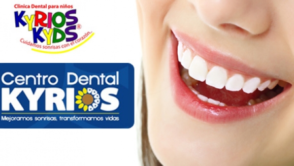 [Imagen:¡Paga Q89 en lugar de Q550 por profilaxis dental (desmanchado dental, eliminación de sarro con ultrasonido y eliminación de placa) + aplicación tópica de flúor + examen diagnostico en Centro Dental Kyrios!]