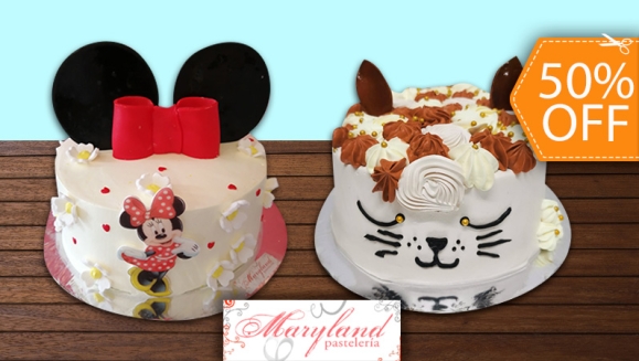 [Imagen:¡Paga $30 en Lugar de $60 por Pastel Redondo de 25 Porciones con Relleno Premium y Decoración a Elección!]