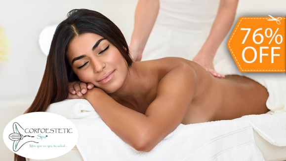 [Imagen:¡Paga $10 en Lugar de $42.50 por Masaje Relajante + Aromaterapia con Aceite Orgánicos + Drenaje de Ojos Cansados + Masaje Plexo-Craneal + Digitopuntura + Reflexología + Ajuste de Cuello o Espalda + Evaluación!]