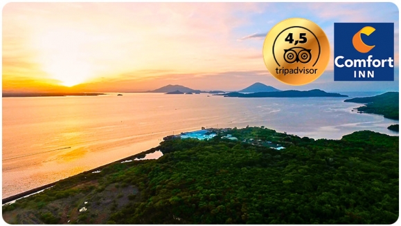 [Imagen:¡Paga $47 en Lugar de $105 por Estadía de 1 Noche para 2 Personas + 2 Desayunos Tipo Buffet!]