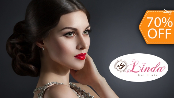 [Imagen:¡Paga $20 en Lugar de $66 por Maquillaje Profesional + Peinado Elaborado + Tratamiento Hidratante + Lavado!]