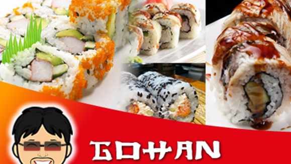 [Imagen:¡Paga $10 y consume $20 en todo el delicioso menú de Gohan Roll Sushi Bar!]