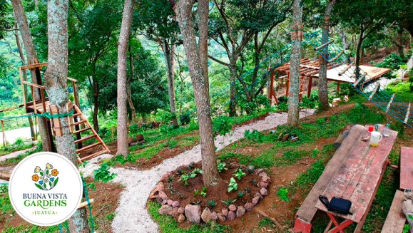 [Imagen:¡Paga $17 en Vez de $39.98 por Camping para 2 que Incluye: 2 Entradas al Ecoparque + Tienda de Campaña + Colchoneta + Fogata + Guía de Senderismo + Entrada a Vivero + Mini-Tour de Café + Uso de Juegos de Madera y Cuerda, Columpios y Piscina!]