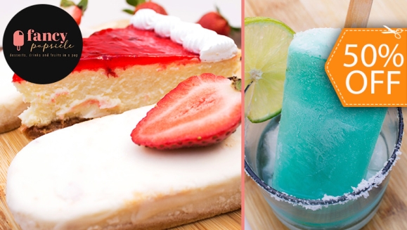 [Imagen:¡Paga $10 y Consume $20 en Todo el Menú de Paletas Fancy Popsicle!]