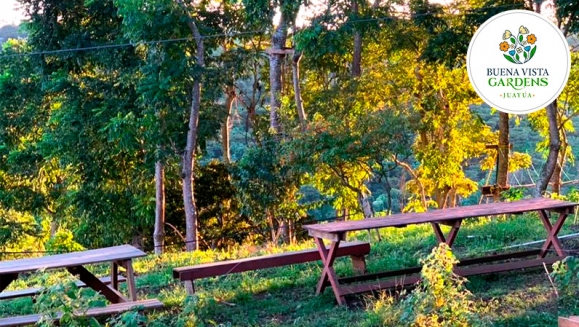 [Imagen:¡Paga $17 en Vez de $39.98 por Camping para 2 que Incluye: 2 Entradas al Ecoparque + Tienda de Campaña + Colchoneta + Fogata + Guía de Senderismo + Entrada a Vivero + Mini-Tour de Café + Uso de Juegos de Madera y Cuerda, Columpios y Piscina!]