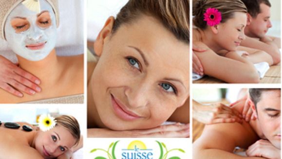 [Imagen:¡Paga Q189 en lugar de Q580 por un día de spa (Sauna, jacuzzi e hidroterapia) + masaje relajante profundo muscular + mascarilla facial del mar muerto + té relajante en Le Suisse Spa!]