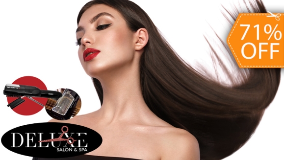 [Imagen:¡Paga $10 en Lugar de $35 por Tratamiento Capilar Nutritivo-Reestructurante de Placenta + Corte con Split Ender + Corte de Puntas + Lavado + Planchado +  Gotas Hidratantes!]