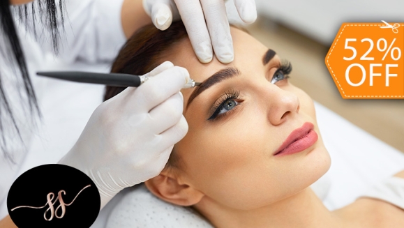 [Imagen:¡Paga $60 en Lugar de $125 por Diseño de Cejas con Micropigmentación con Efecto Polvo + Depilación de Cejas con Hilo!]