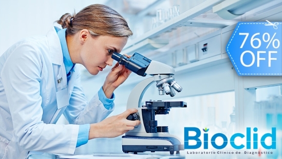 [Imagen:¡Paga Q499 en Lugar de Q2,075 por 35 Exámenes de Laboratorio: Hematología + Glucosa + Triglicéridos + Colesterol + Potasio + Sodio + Bilirrubina y Más!]