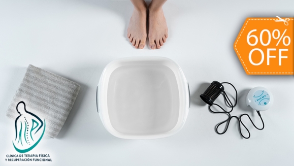 [Imagen:¡Paga $10 en Lugar de $25 por 1 Sesión de Desintoxicación Iónica + 1 Terapia Antiestrés en Silla Masajeadora + 1 Masaje Linfático en Piernas!]