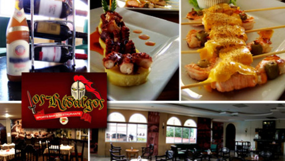 [Imagen:¡Paga $10 y consume $20 en todo el delicioso menú de Restaurante y Bar Los Hidalgos!]