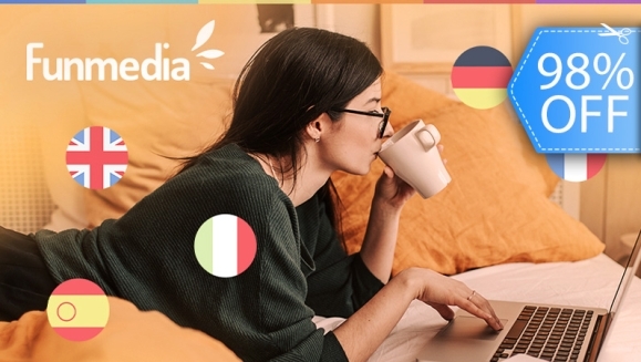 [Imagen:¡Paga Q99 en vez de Q4,500 y Aprende 2 Idiomas: 18 Meses de Curso Online Certificado de Idioma a Elección: Inglés, Alemán, Italiano o Francés + 18 MESES GRATIS DE OTRO CURSO A ELECCIÓN!]
