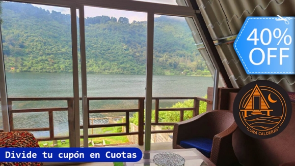 [Imagen:¡Paga Q480 en Lugar de Q800 por Estadía para 4 Personas en Cabaña + Uso de Lancha de Remos + Uso de Instalaciones (Jardines, Ping-Pong, Voleibol, Fogata, Churrasquera) + Impuestos Incluidos!]