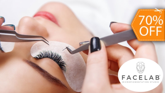 [Imagen:¡Paga $18 en Lugar de $60 por Extensión de Pestañas Estilo Natural + Perfilado y Laminado de Cejas!]