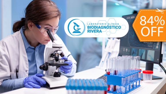 [Imagen:¡Paga $18 en Lugar de $112.50 por 27 Exámenes de Laboratorio Clínico: Glucosa, Triglicéridos, Colesterol, Creatinina, Ácido Úrico, Urea, Hemoglobina y Más!]