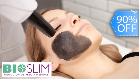 [Imagen:¡Paga Q99 en Lugar de Q1,000 por 1 Sesión de Hollywood Peel con: Limpieza Facial + Vapor de Ozono + Extracción de Puntos Negros + Peeling Ultrasónico + Crio Efecto Frío + Mascarilla Hidratante Velo de Colágeno!]