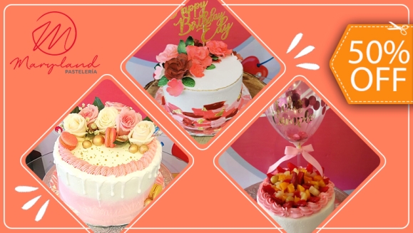 [Imagen:¡Paga $29.50 en Lugar de $59 por Pastel de 15 Porciones con Relleno y Diseño a Elección!]