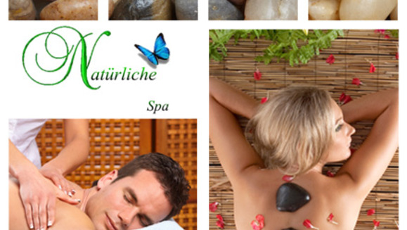 [Imagen:¡Paga $16 en lugar de $60 por 4 masajes relajantes de 45 minutos con aceites esenciales y piedras calientes con aromaterapia en Natürliche Spa!]