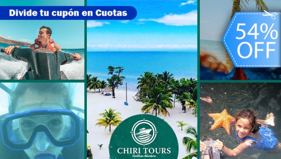 [Imagen:¡Paga Q599 en Vez de Q1,300 por Estadía para 2 Adultos y 2 Niños en el Mar Caribe con: 1 Noche en Habitación Doble con A/C, WIFI, TV + 2 Desayunos Chapines + Aventuras Acuáticas (Paseo en Lancha a Punta de Palma, Waverunner, Snorkling) + Discoteca!]