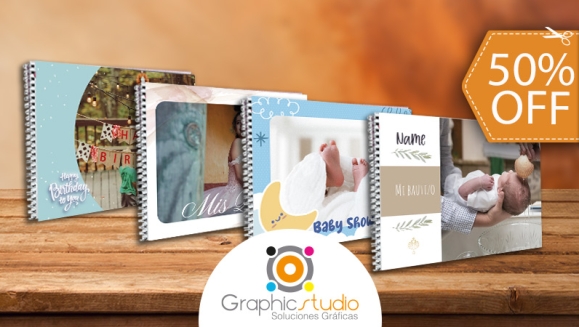 [Imagen:¡Paga $15 en Lugar de $30 por Photo-Book (Álbum de Fotos) con Temática de Diseño a Elección, Pasta Dura Matte o Brillante y con 50 Fotografías Impresas en Papel Tipo Revisa a Todo Color!]
