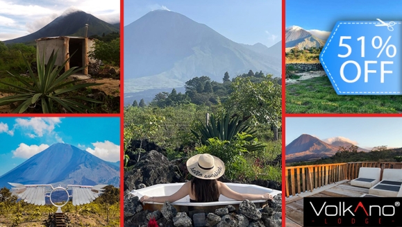 [Imagen:¡Paga Q99 en Lugar de Q200 por Day Pass para 2 que Incluye: Jacuzzi + Temazcal + Uso de Instalaciones (Mirador, Alas Gigantes, Mesas con Sombrilla de Bamboo y Hamacas)!]