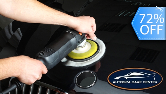 [Imagen:¡Paga Q99 en lugar de Q350 por Mantenimiento y Brillo de Pintura para tu Auto (Abrillantador y Sellado a Maquina CARNAUBA) + Lavado + Aspirado + Siliconeado + Limpieza de Silvines y Más!]