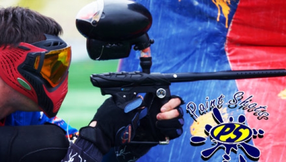 [Imagen:¡Paga Q39 en lugar de Q80 por 100 paintballs + paquete de juego que incluye: máscara, marcadora semiautomática, protector de cuello, chaleco, camisa, tapón de seguridad y recarga de aire ilimitada en Paint Shots Gotcha!]