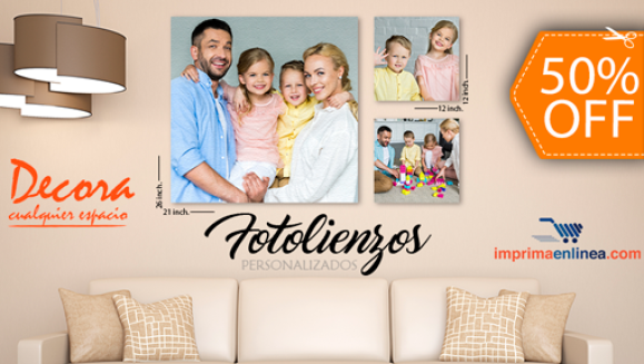 [Imagen:¡Paga $15 en Lugar de $30 por Impresión de 3 Fotografías en Lona Mate y Montadas en Marcos de Maderas (1 Marco de 21 x 26 Pulgadas y 2 Marcos de 12 x 12 Pulgadas)!]