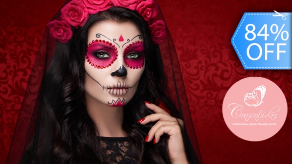 [Imagen:¡Paga Q99 en Lugar de Q600 por Maquillaje de Fantasía con Temática de Halloween para Niño o Adulto: Catrina, Maléfica, Bruja, Joker, Payaso, Gato, Arañas y Otras Opciones + Hidratación de Rostro!]