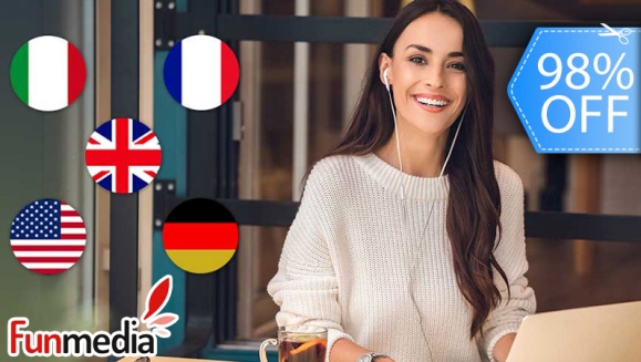 [Imagen:¡Paga Q99 en vez de Q4,500 y Aprende 2 Idiomas: 18 Meses de Curso Online Certificado de Idioma a Elección: Inglés, Alemán, Italiano o Francés + 18 MESES GRATIS DE OTRO CURSO A ELECCIÓN!]
