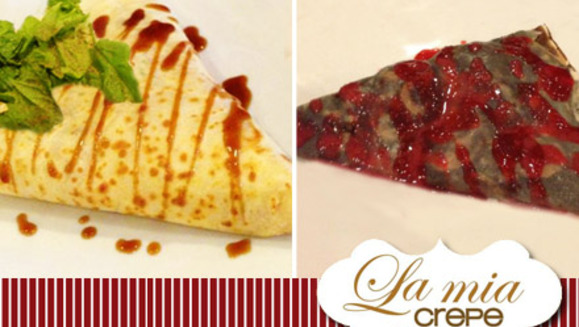[Imagen:¡Paga Q34 en lugar de Q68 por 1 Crepe Salada Grande + 1 Crepe Dulce Tamaño Petit + 1 Bebida Natural a Elección en La Mia Crepe!]