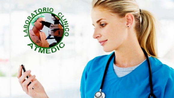 [Imagen:¡Paga $26 en vez de $110 por Chequeo Médico de 12 exámenes para conocer el estado del Hígado, Riñones, Vías Urinarias, Articulaciones, Anemia, Diabetes, Grasas y más+ Examen de infección en estómago por Helicobacter Pylori en Laboratorios ATMedic!]