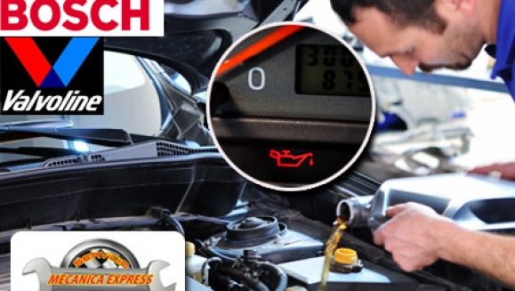 [Imagen:¡Paga $26 en lugar de $71 por 4/4 de aceite Valvoline 20w50 + Filtro de Aceite Bosch + Alineado + Balanceo + Ajuste, Limpieza y Regulación de Frenos + Revisión de Carga de Batería + Limpieza de Bornes + Revisión de 16 Puntos en Mecánica Express!]