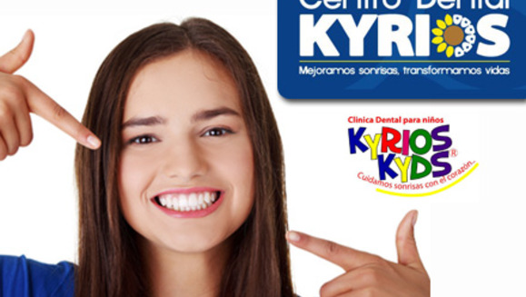 [Imagen:¡Paga Q89 en vez de Q550 por profilaxis dental (desmanchado dental, eliminación de sarro con ultrasonido y eliminación de placa) + aplicación tópica de flúor + examen diagnóstico en Centro Dental Kyrios!]