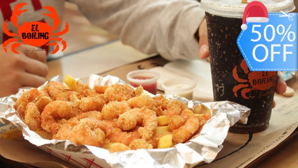 [Imagen:¡Paga Q140 en Vez de Q280 por 2 Canastas a Elección entre: Filete de Pescado, Colitas de Camarón, Tiras de Calamar, Tentáculos de Pulpo o Camarones Empanizados + Fritura a Elección entre Papas Fritas, Patacones o Yuca + 4 Gaseosas o Cerveza!]