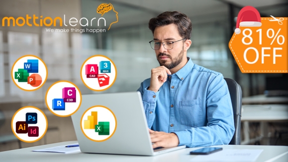 [Imagen:¡Paga $25 en Vez de $129 por 1 Curso Certificado En Línea a Elección: Office (Excel, Word, PP), Diseño Gráfico (Photoshop, Illustrator, InDesign), Análisis de Datos (Power Bi, Excel Financiero, Tablas Dinámicas) o Autodesk Experto o Profesional!]