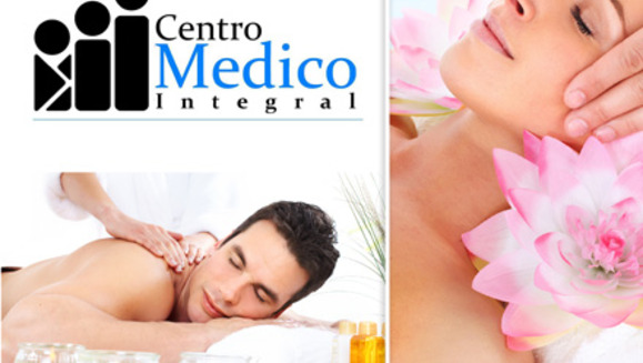[Imagen:¡Paga $16 en lugar de $72 por 4 sesiones relajantes que incluyen: 1 masaje relajante con aceite de canela o menta y aromaterapia + 1 masaje quiropráctico en Spinalator (cama quiropráctica) en Centro Médico Integral!]