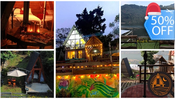 [Imagen:¡Paga Q299 en Lugar de Q600 por Estadía para 2 Personas en Cabaña + Uso de Lancha de Remos + Uso de Instalaciones (Jardines, Ping-Pong, Voleibol, Fogata) + Impuestos Incluidos!]