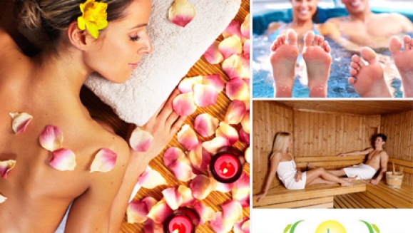 [Imagen:¡Paga Q189 en vez de Q580 por un día de spa (sauna, jacuzzi e hidroterapia) + masaje relajante profundo muscular + mascarilla facial del mar muerto + té relajante en Le Suisse Spa!]