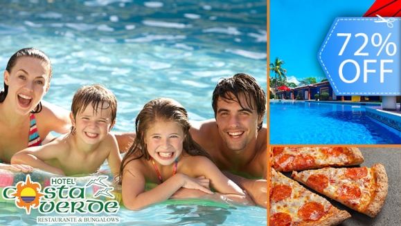 [Imagen:¡Paga Q199 en Lugar de Q700 por Day Pass con Piscina para Hasta 4 Personas + Pizza para Compartir + Litro de Gaseosa!]