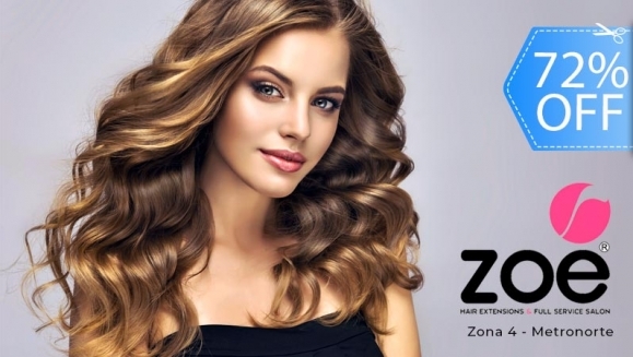 [Imagen:¡Paga Q199 en Lugar de Q715 por Mechas a Elección entre Californianas, Balayage, Rayitos o Tinte Completo + Inyección de Reparación Capilar Intensiva + Sellador de Keratina Ultimate 24K + Lavado Spa + Planchado!]