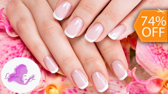 [Imagen:¡Paga $9 en Lugar de $35 por Set de Uñas Acrílicas a Elección entre French, Naturales o Cover de Color (Baño de Acrílico) + Decoración en 2 Uñas + Brillo Permanente!]