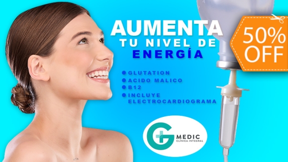 [Imagen:¡Paga $50 en Lugar de $100 por Sueroterapia + Electrocardiograma + Consulta General y Nutricional!]