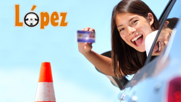 [Imagen:¡Sé un experto al volante! ¡Paga $50 en lugar de $100 por curso intensivo de clases de manejo de vehículo: 10 clases prácticas de 45 minutos + 5 clases teóricas en Escuela de Manejo López! Recibe 30% OFF adicional en las pruebas de aptitudes viales]