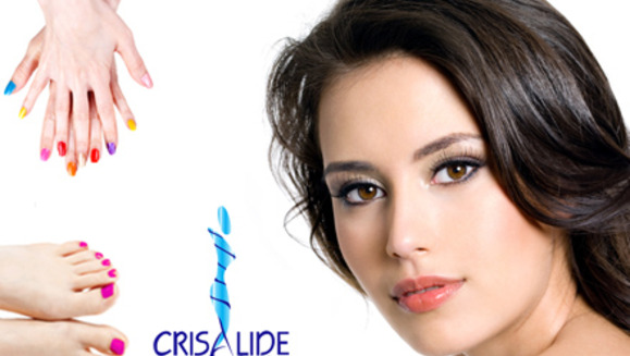 [Imagen:¡Paga Q85 en lugar de Q485 por Manicure Spa + Pedicure Spa + Esmalte en Manos y Pies + Facial de Limpieza + Mascarilla de Colágeno + Depilación de Ceja o Bigote o Axila en Crisalide Center Salon y Spa!]