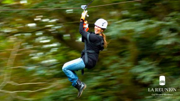 [Imagen:¡Paga Q365 en lugar de Q890 por Day Pass de Aventura para 2 que Incluye: Recorrido Extremo en Canopy de 5 Tramos + Juego en el Campo de Minigolf o Rappel + Uso de Instalaciones de Parque Ecológico Ecoaventuras + 2 Almuerzos con Bebidas y Postres!]