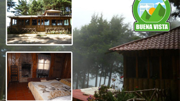 [Imagen:¡Paga $32 en lugar de $70 por estadía de una noche para 4 personas, incluye $20 de consumo en el restaurante del Hotel de Montaña Buena Vista! ¡Sólo 93 cupones disponibles!]